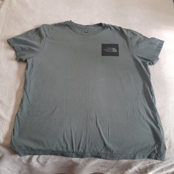 The North Face Men's XXL Spruce Green Cotton T-Shirt - Picture 2 of 11